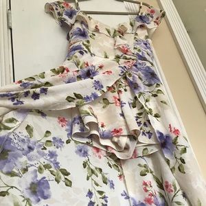 Floral Long Romper
